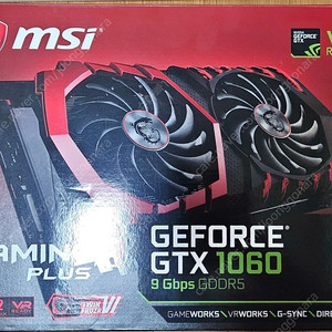 (택포) MSI 1060 6G Gaming Plus 팝니다