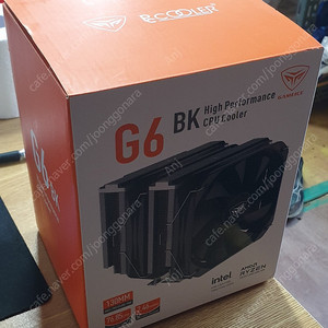 [개인] PCCOOLER G6 블랙(풀박스) 충남 서산 당진(3만원)