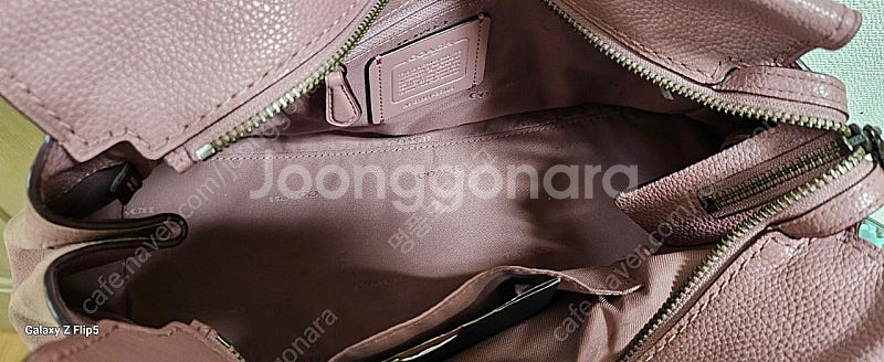 코치정품숄더가방카드있어요--5