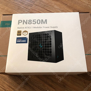 딥쿨 DEEPCOOL PN850M 80PLUS 골드 풀모듈러 ATX3.1 파워 팝니다.