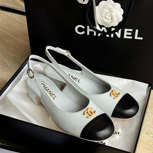 샤넬 Chanel 슬링 카프스킨 샌들