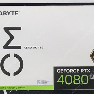 (미개봉)기가바이트 4080 SUPER AERO OC D6X 16GB