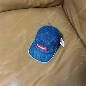 Supreme 슈프림 데님 캠프캡 모자 (Washed Denim)