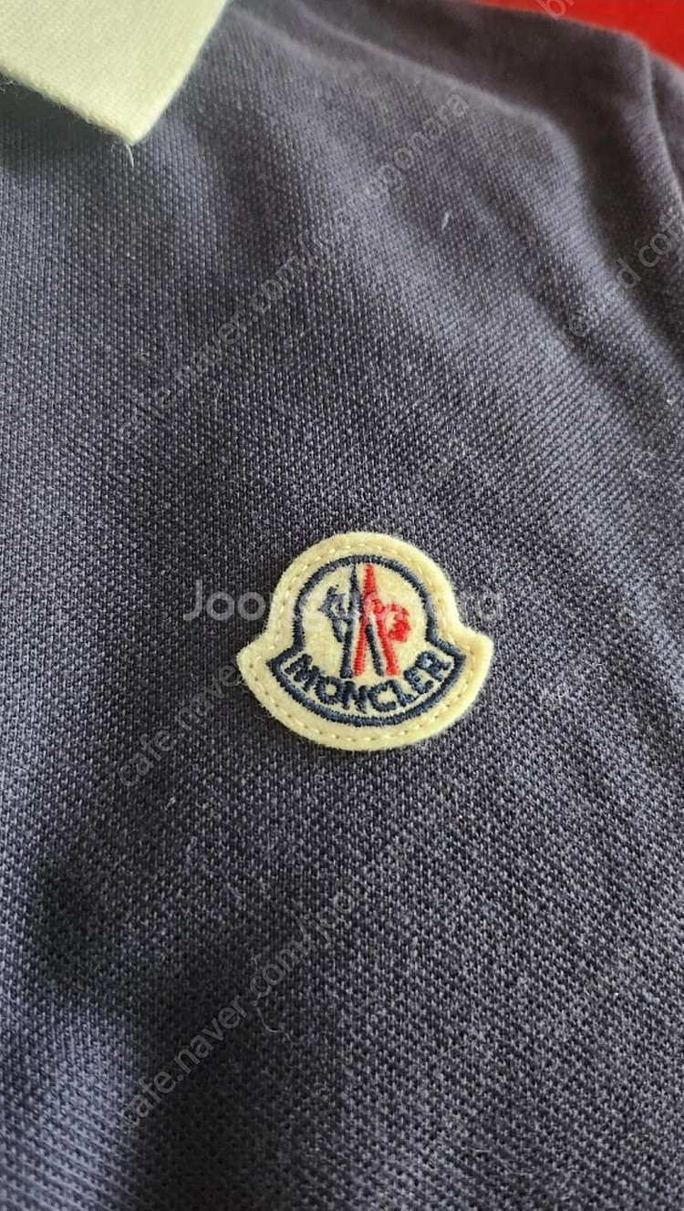 몽클레어 Moncler 정품 반팔 카라티--1