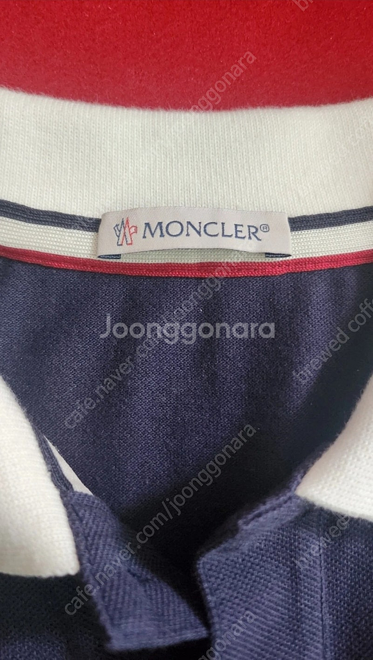 몽클레어 Moncler 정품 반팔 카라티--2