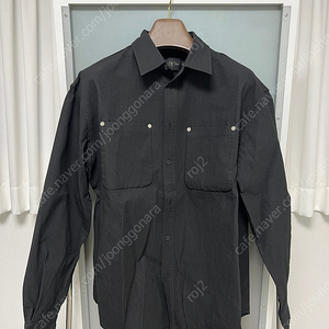 [M] STU 22F/W Rivet Shirt Black