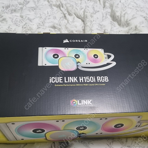 커세어 icue link h150i 화이트 팝니다