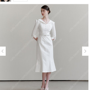 플로움 원피스 Classic Sailor Collar Dress