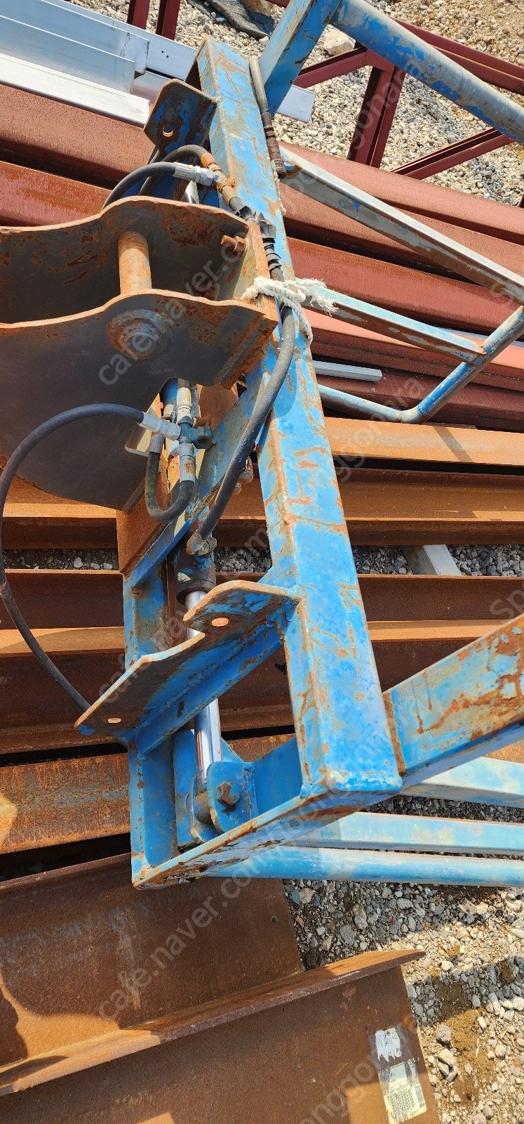 02 굴삭기용 일자 집게--2