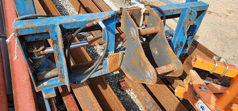 02 굴삭기용 일자 집게--5