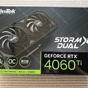 이엠텍 emTek NVIDIA GeForce RTX 4060 Ti 그래픽 카드 팝니다