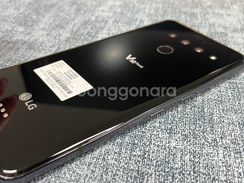 (무잔상) LG V50 블랙 128G 외관 미파손 깔끔...--7