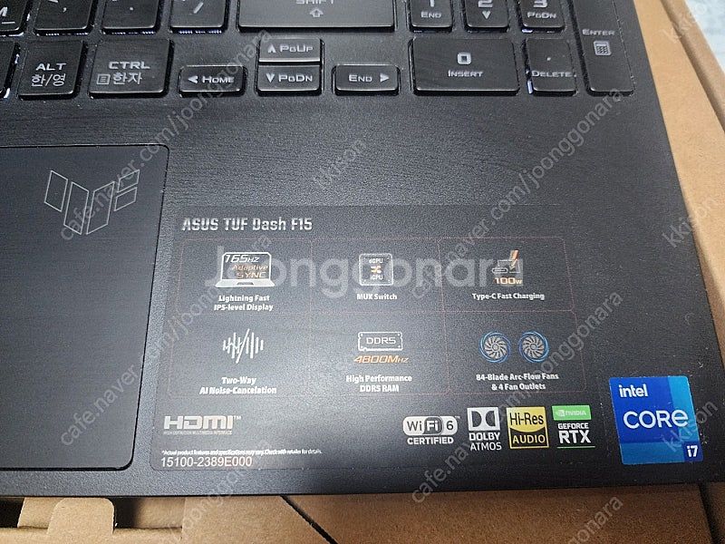 ASUS TUF Dash F15 ( 게이밍 노트북 ) ...--1