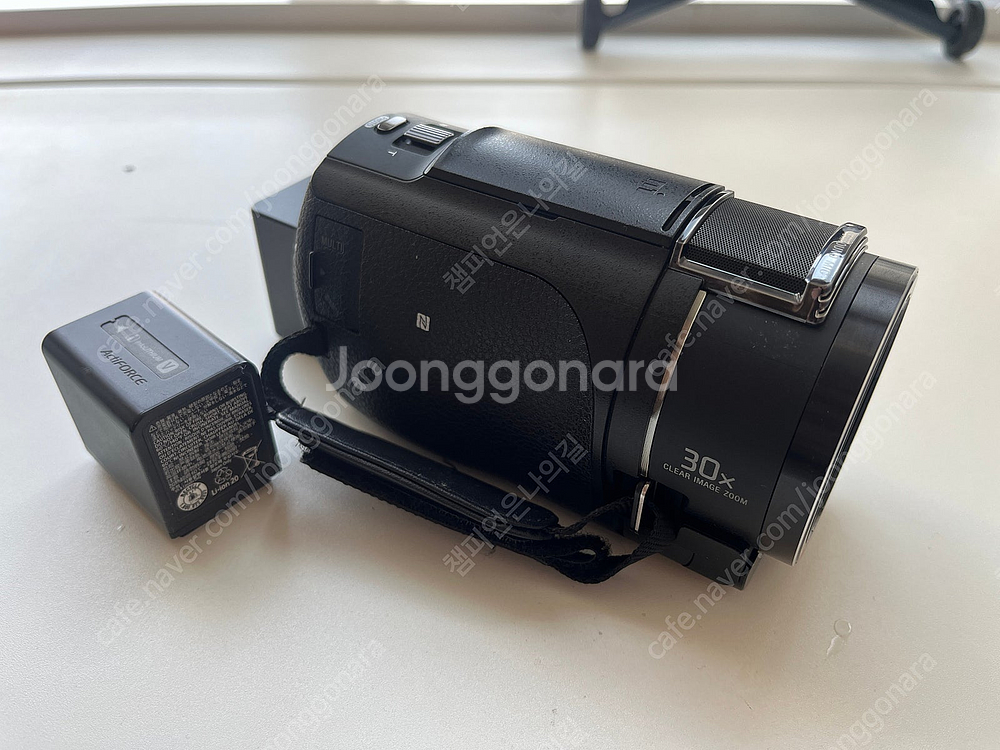 소니 fdr ax 43a / 4k 캠코더 + 정품 여분...--4