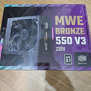 쿨러마스터 550w 80plus MWE 브론즈 atx 3.1