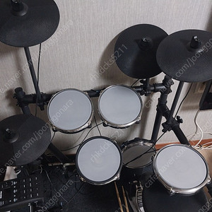 Circle Tone Electric Drum Kit / 올 매쉬 전자드럼 (CTD-300)(스틱, 의자, 매트, 헤드폰)