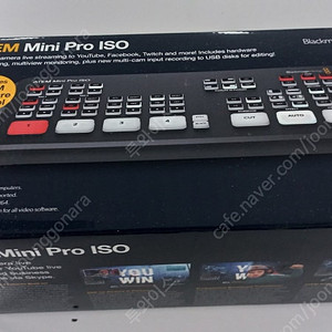 블랙매직정품 아템미니프로 ISO / ATEM MINI PRO ISO / 4채널 스위쳐 플박