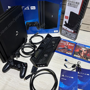 PS4 pro 프로 1tb+ 철권/스파이더맨/몬스터헌터 팝니다