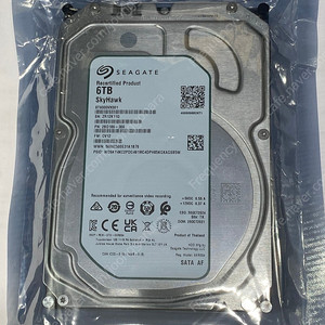 Seagate 6테라 CCTV 하드디스크 6TB 미개봉 HDD