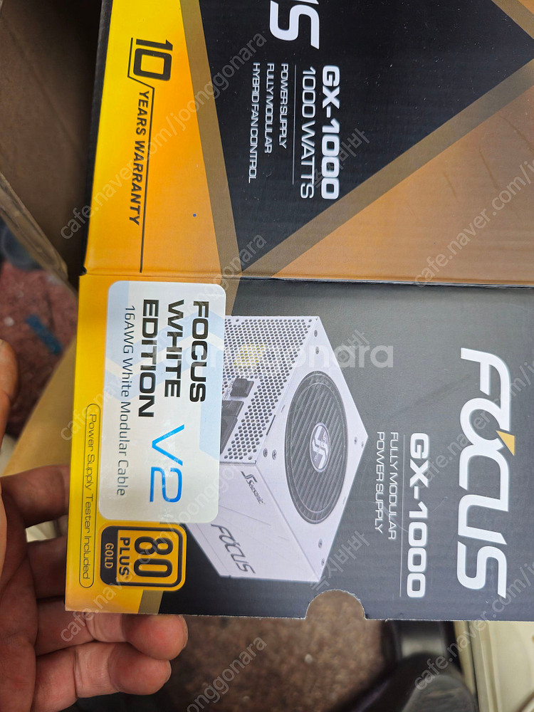 시소닉 포커스 gx-1000w 화이트 v2 팝니다--1