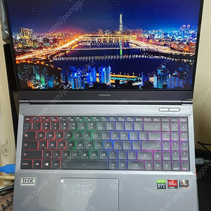 한성 노트북 TFG5597XG 15.6"FHD R9-5900HX RTX3070 32GB 512GB