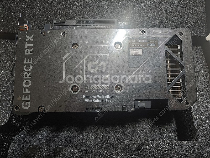 Asus RTX4060Ti OC DUAL 단순개봉 미사용 팝니다--1