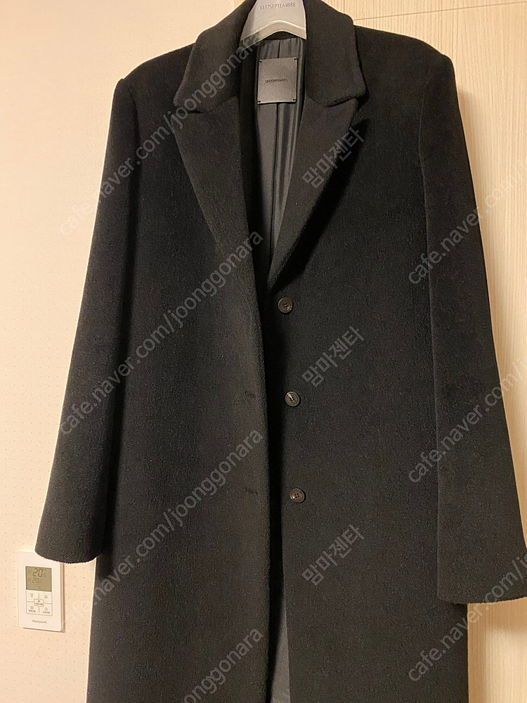 Le17septembre 르17셉템버 hinode코트, 겨울 블랙코트--4