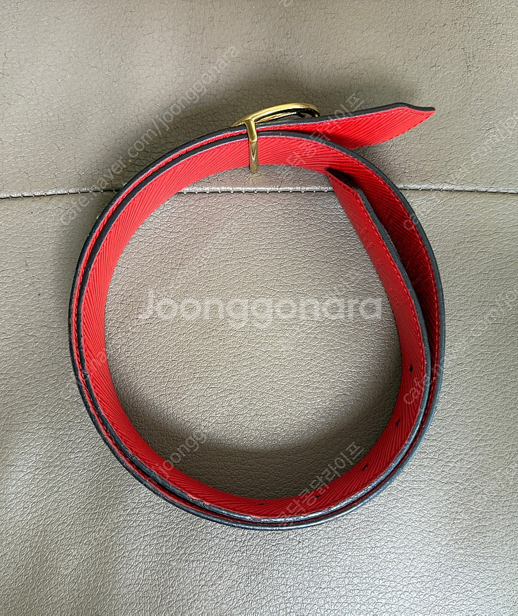 루이비통 모노그램 에삐 서클 리버서블 벨트 35MM 8...--8