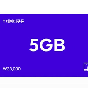 SK 데이터쿠폰 5GB