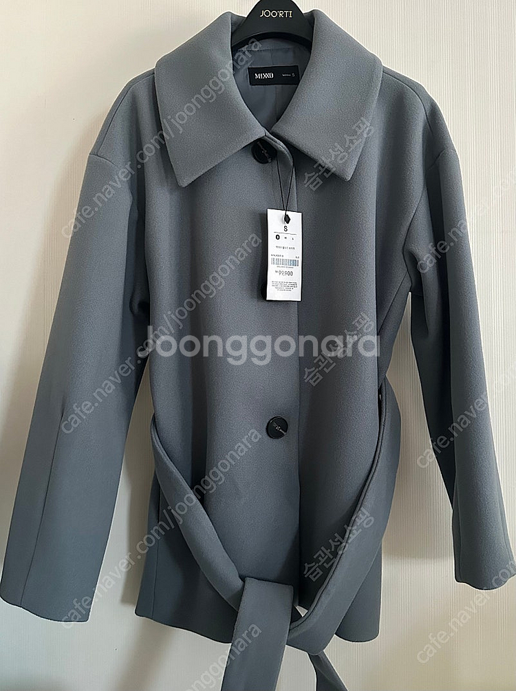 미쏘 벨티드 숏자켓 숏코트 (새상품)--2