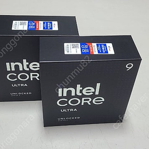 인텔 CORE ULTRA 285K 개봉품 팝니다.