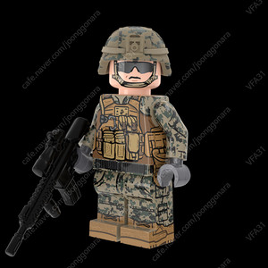 레고 밀리터리 브릭매니아 미 해병대 소총수 V2 Brickmania us marine rifleman V2