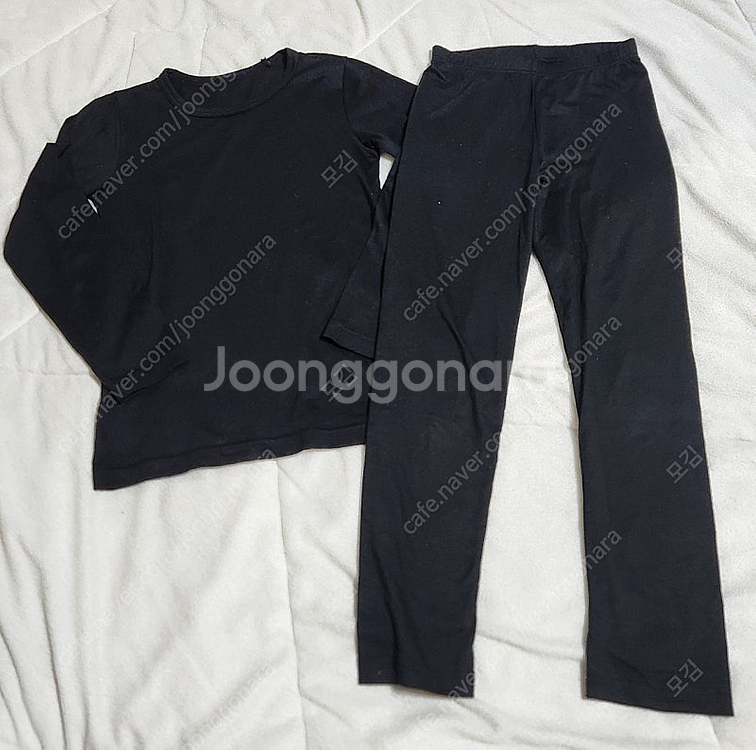 120 아동 히트필 발열내복 히트텍 상하세트 65사이즈--0