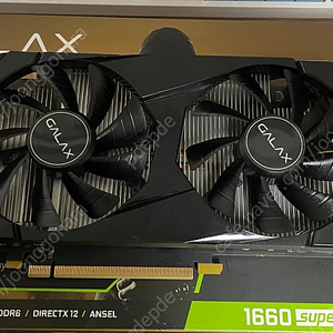 갤럭시 gtx1660 super 그래픽카드 판매