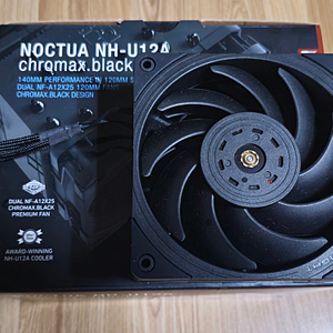 Noctua NH-U12A Chromax Black, U12A / 5만원 (내용 有)