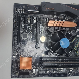 i5-6600 + ASRock B150M Pro4 + ddr4 16gb 6세대 세트 판매