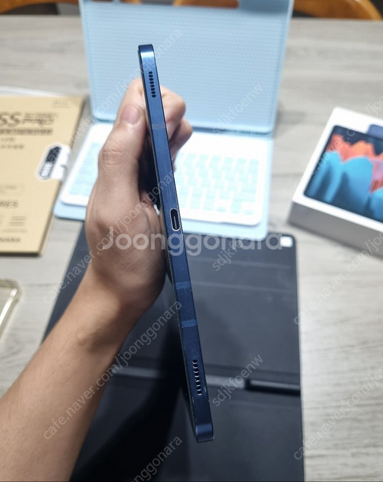 갤럭시탭s7 512기가 미스틱블루 풀박 판매 합니다 ~...--7