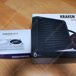 NZXT Kraken G12 + Kraken X41 팝니다.