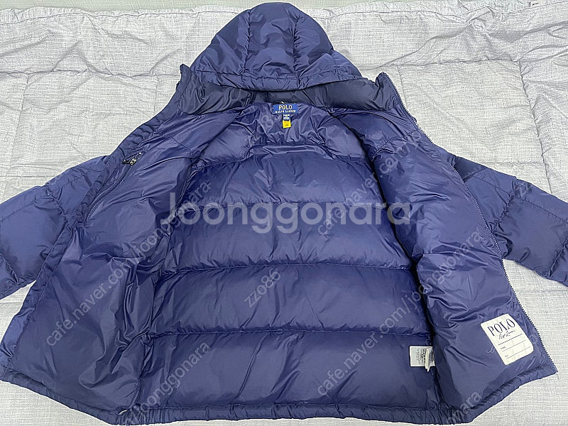 폴로 랄프로렌 보이즈 발수 패딩 다운 점퍼 네이비XL(...--1