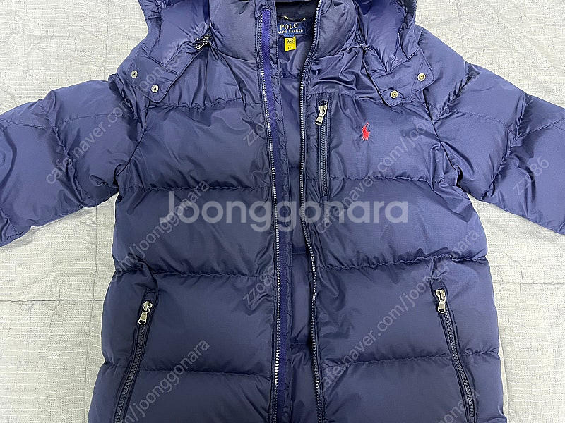 폴로 랄프로렌 보이즈 발수 패딩 다운 점퍼 네이비XL(...--2