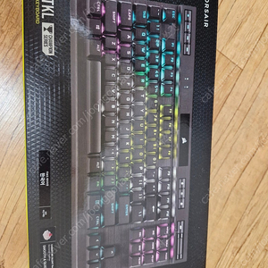 커세어 k70 rgb tkl 저소음적축 판매합니다.