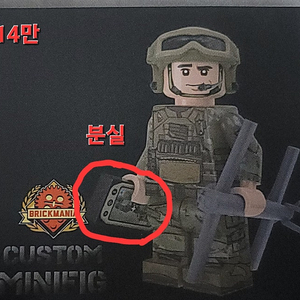 레고 브릭매니아 brickmania Modern US Army Rifleman V3 팝니다