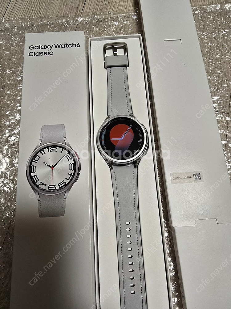 (거의새거)갤럭시워치6 클래식 47mm 블투(실버 풀박...--0
