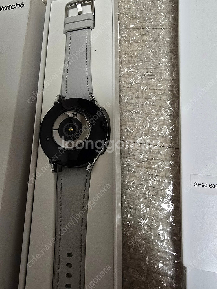 (거의새거)갤럭시워치6 클래식 47mm 블투(실버 풀박...--2