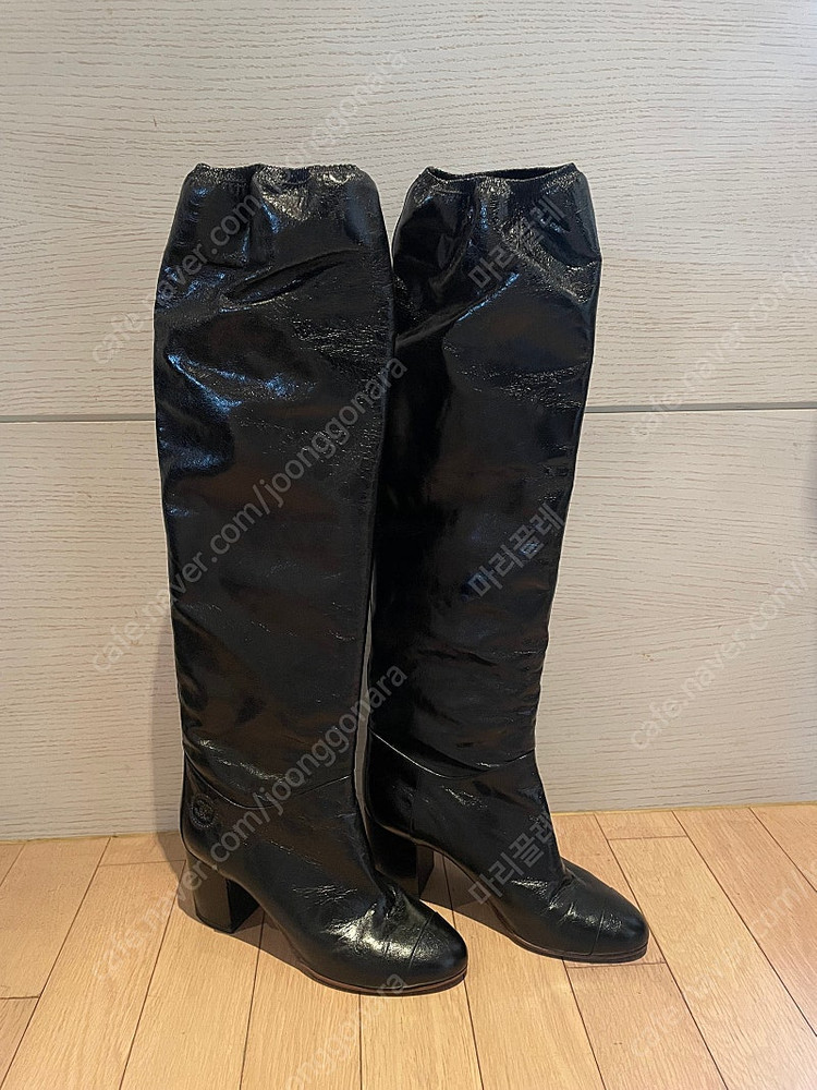 [최종가] 정품 샤넬 롱부츠 38C 사이즈--1