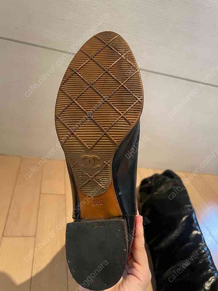 [최종가] 정품 샤넬 롱부츠 38C 사이즈--3