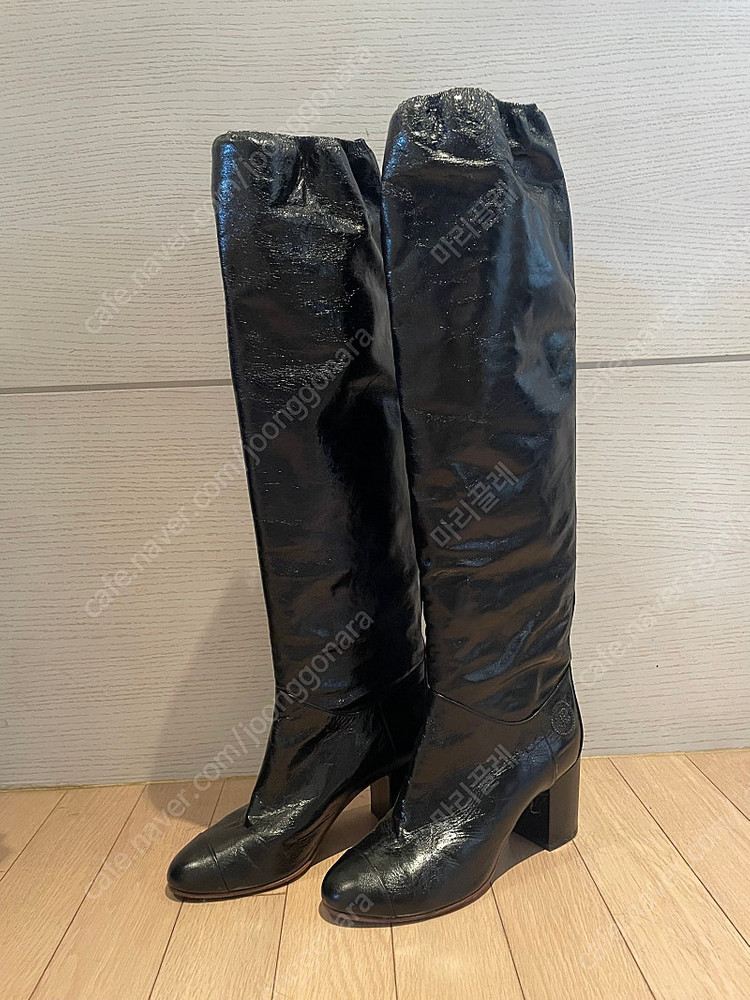 [최종가] 정품 샤넬 롱부츠 38C 사이즈--5