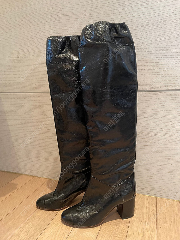 [최종가] 정품 샤넬 롱부츠 38C 사이즈--6