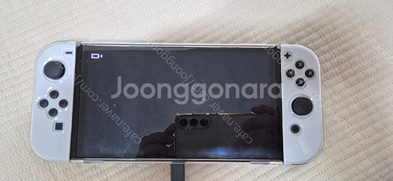닌텐도 oled 흰색 판매합니다. 왕국,젤다무쌍 일괄 ...--3