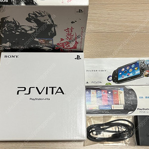 S급 풀박스 PS VITA 토귀전 에디션 한정판 OLED 비타